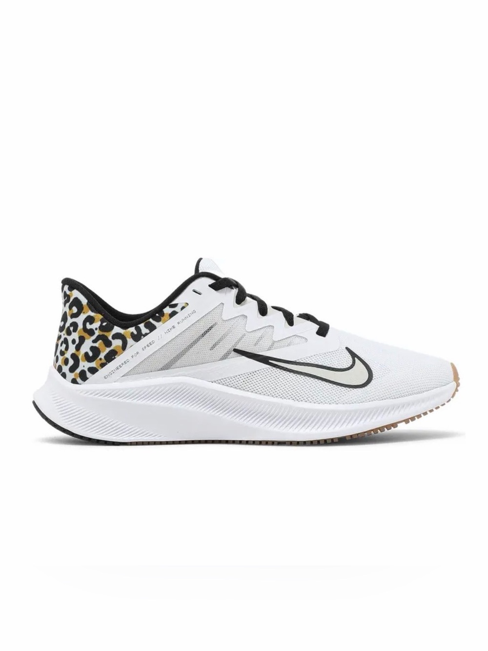 Nike Quest 3 Premium Running Shoes 9 Leopard Print